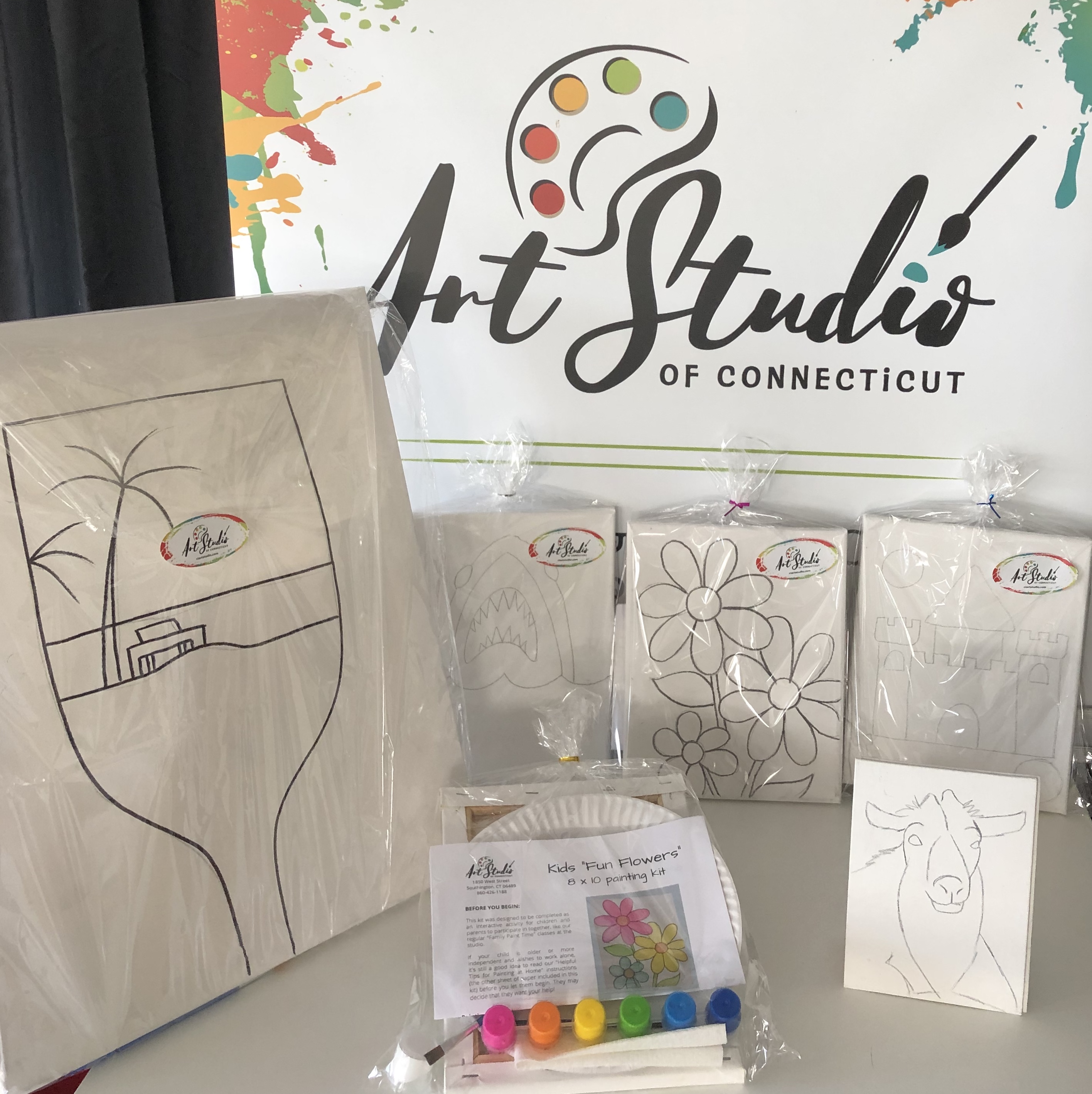 sip and paint at home kits near me